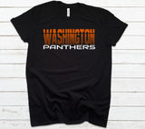 Washington Panthers Striped Tshirt
