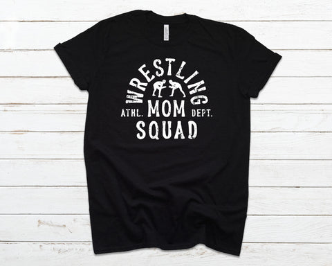 Wrestling Mom Squad Tee