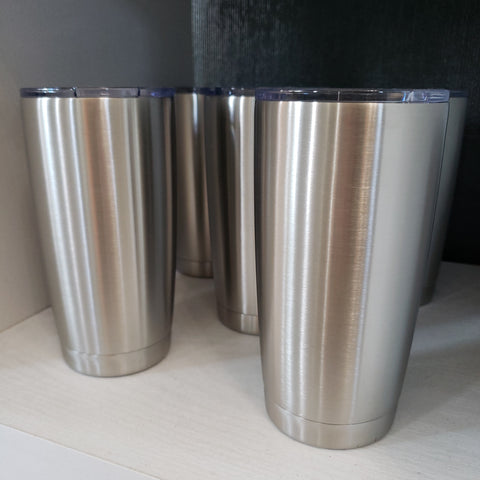 Stainless Steel Tumbler with Lid - 20 oz