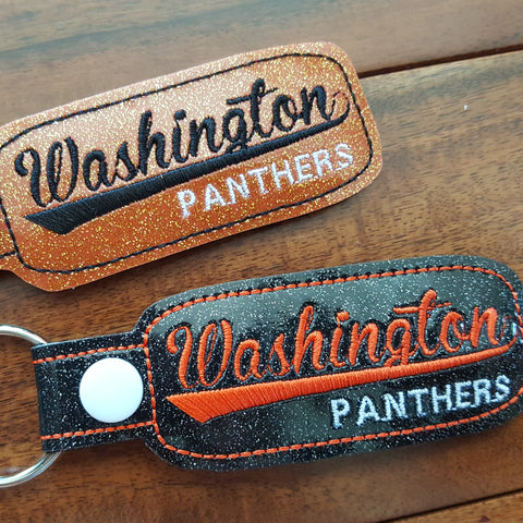 Washington Panthers Key Fob