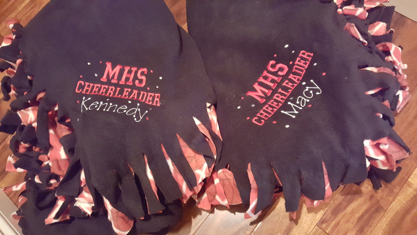 Embroidered Two Lines Name/Text - Customer Provided Item
