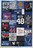 Crazy Quilt - T-Shirt Quilt from Clothing Items and T-Shirts
