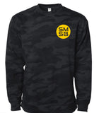 SMBS Pocket Circle Camo Crew Sweatshirt