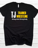 TJ Trained Wrestling Short Sleeved Tee