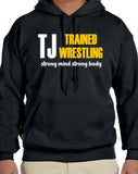 TJ Trained Wrestling Black Hoodie