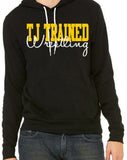 TJ Trained Varsity Bella Canvas Full Length or Cropped Hoodie