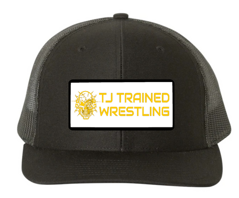 TJ Trained Patch Snapback Trucker Hat