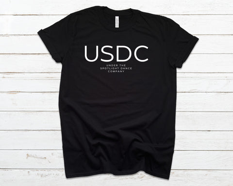 USDC Under Text Tee