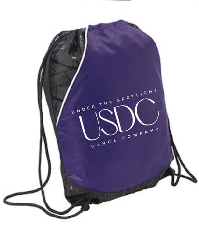 USDC Ultra Design - Purple Sport Cinch Tote