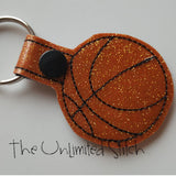Basketball Key Fob
