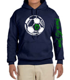 Distressed Soccer Ball with Long Sleeves- InStore
