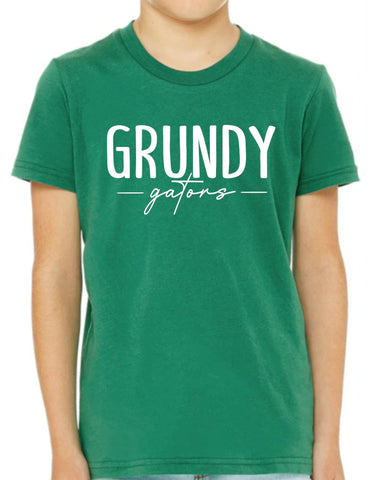 Grundy Gators Sleek City Spirit Shirt- InStore