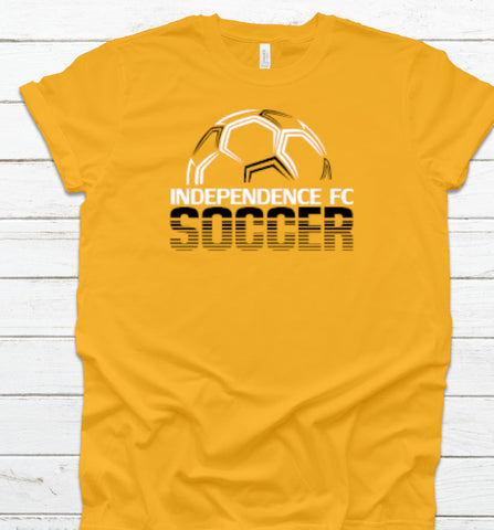 Independence FC Striped Soccer - Gold Collection