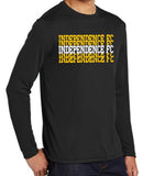 Independence FC Stacked Logo - Black Dri Fit