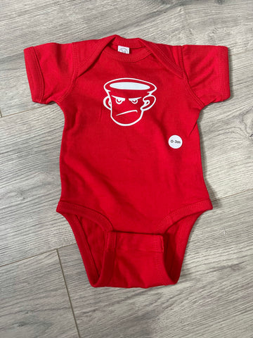 Morton Potters CLAY Red Onesie- InStore