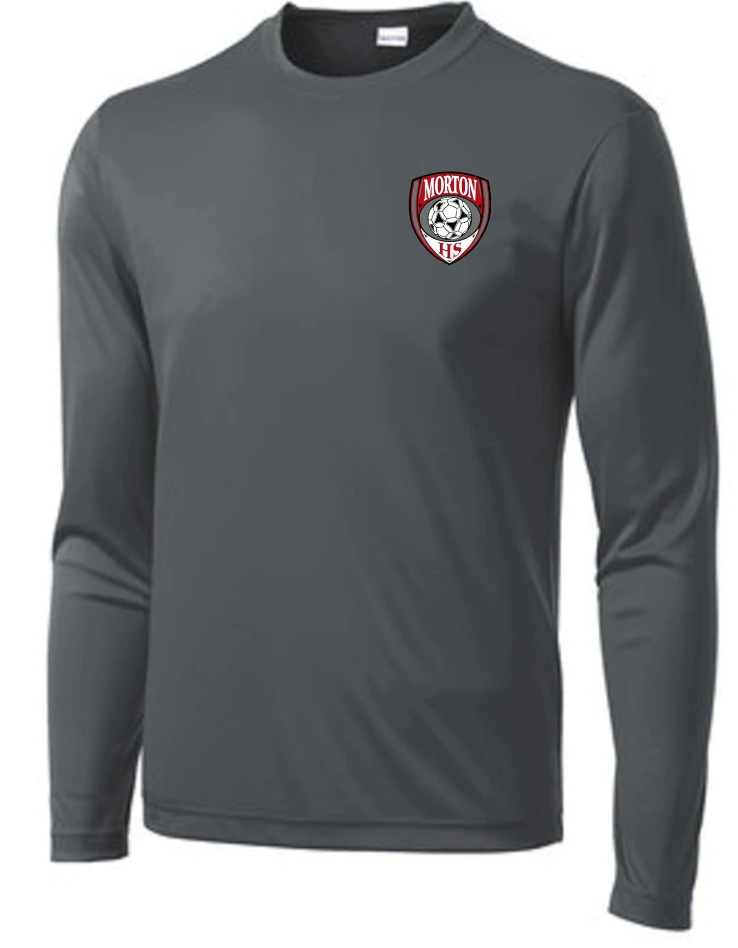 Morton HS Soccer Crest Dri-Fit Long Sleeved Shirt