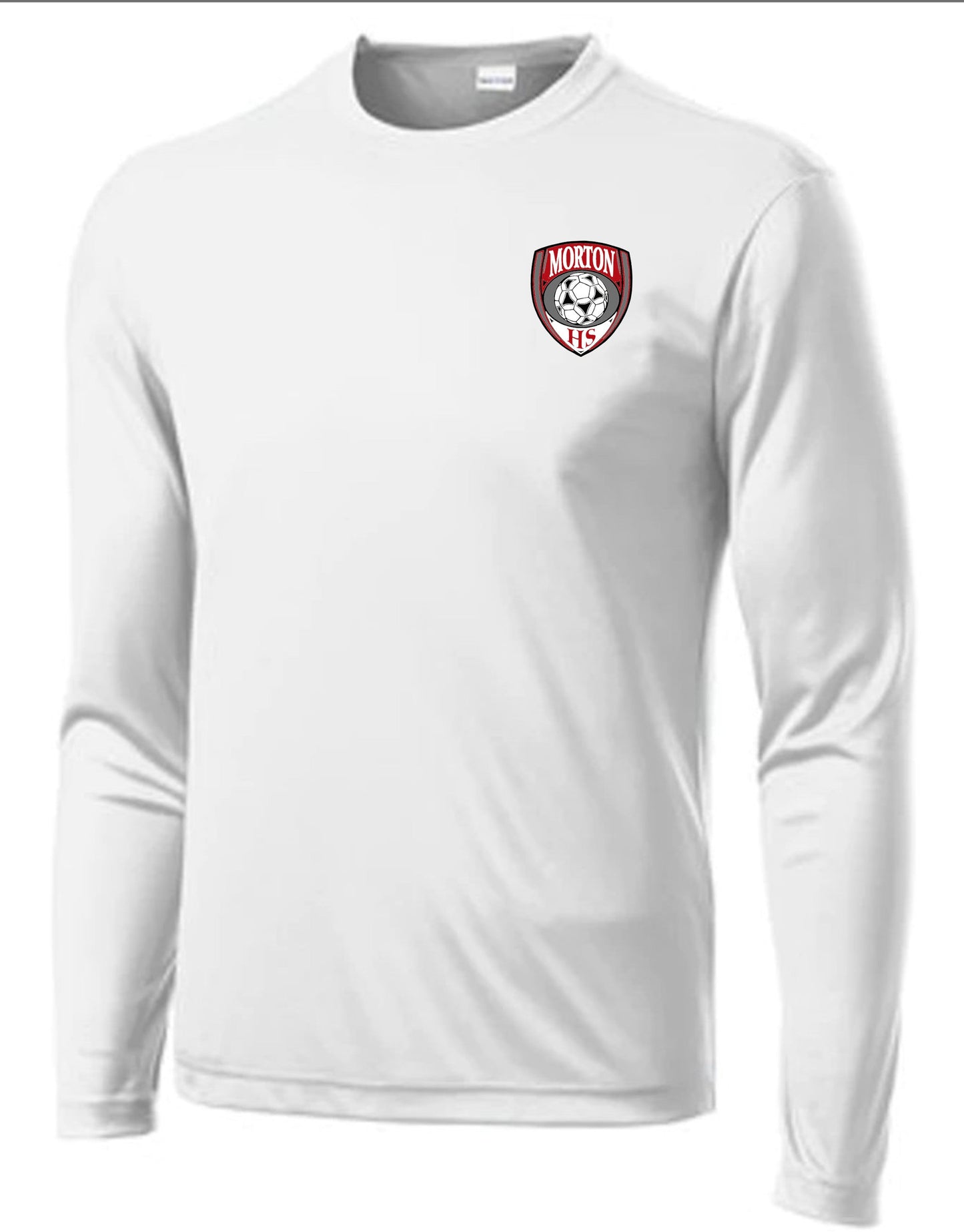 Morton HS Soccer Crest Dri-Fit Long Sleeved Shirt