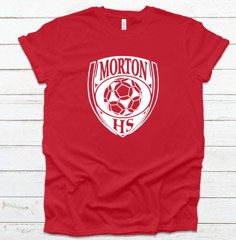 Morton HS Crest Single Color Tee