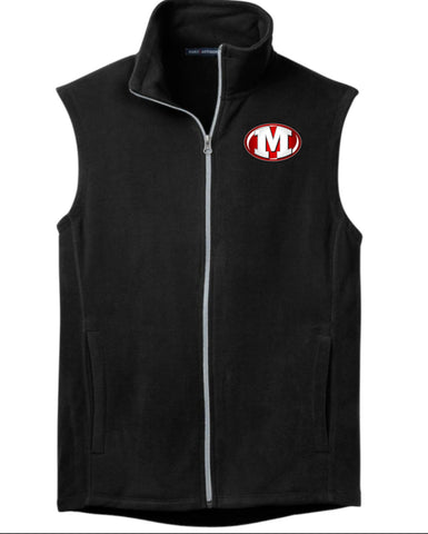 Morton M  Embroidered Men's Microfleece Vest - InStore