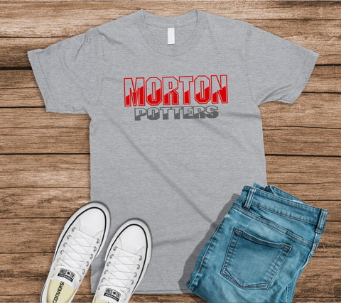 Morton Potters Gunmetal Tee