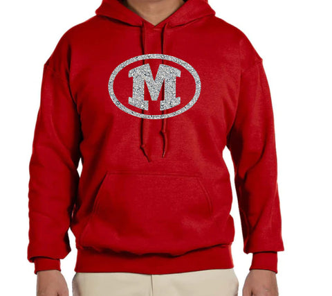 Morton M Outline Glitter Sweatshirt