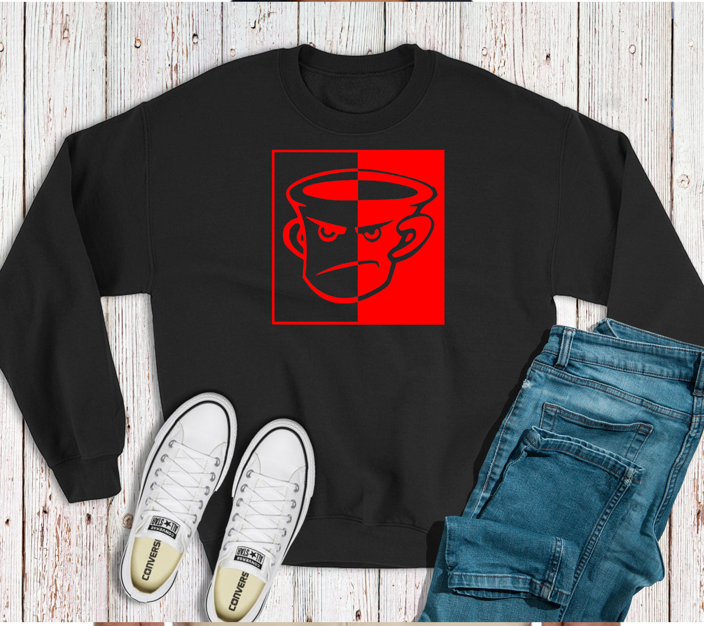 Clay Head Split Sweatshirt
