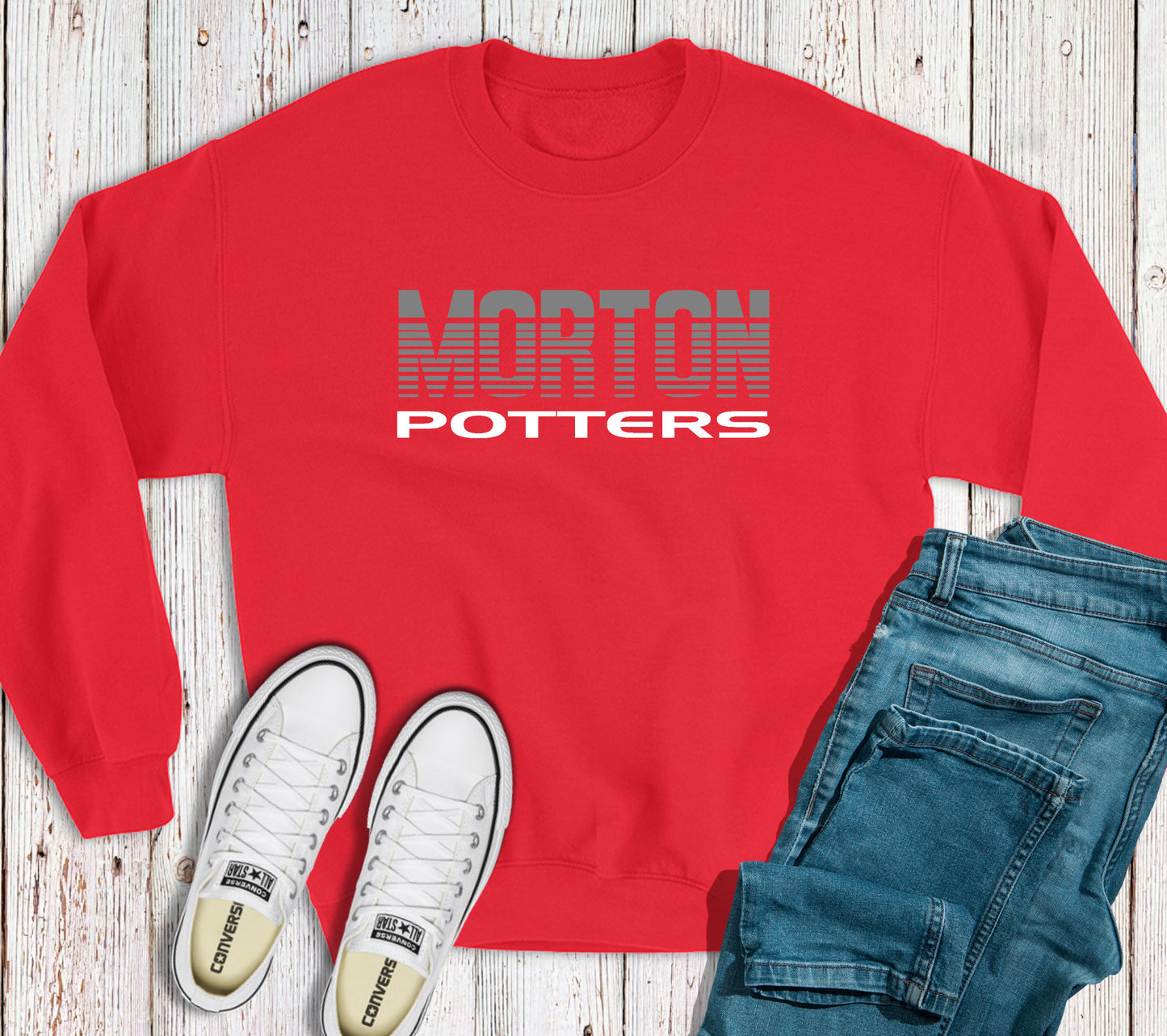 Morton Potters Striped Spirit Sweatshirt