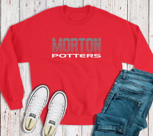 Morton Potters Striped Spirit Sweatshirt