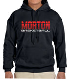 Morton Basketball Striped Sweatshirt