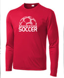 Morton Soccer with Ball Dri-Fit Long Sleeved Shirt