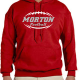 Morton Football Outline Sweatshirt