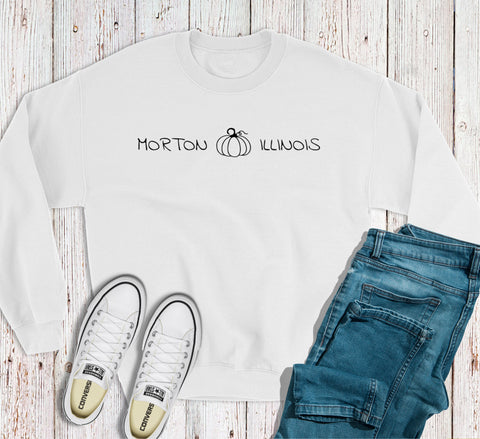 Simply Morton Illinois Crew Sweatshirt- InStore