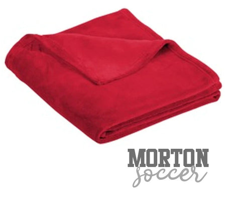 Morton Soccer Ultra Plush Blanket