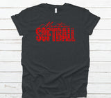 Morton Softball Words Shirt