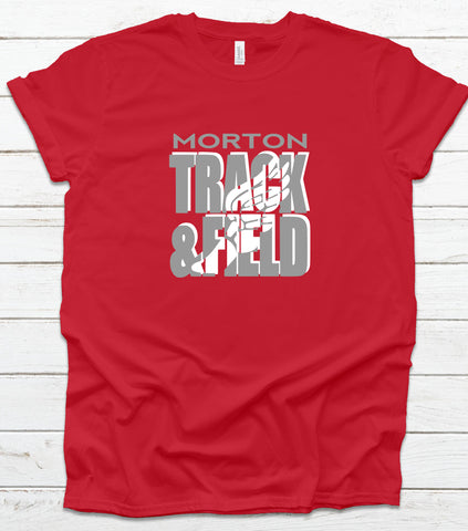 Morton Track and Field - Stacked Shirt