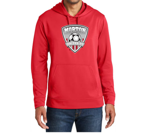 Morton United Logo DriFit Hooded Sweatshirt