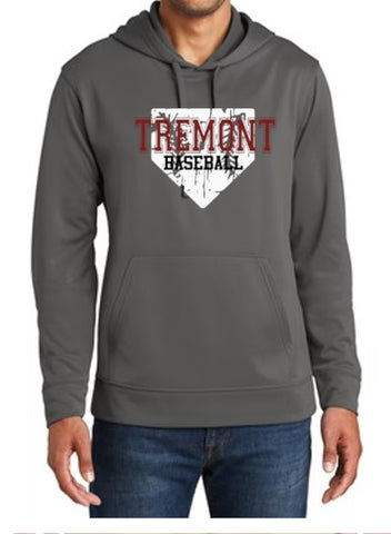 Tremont Baseball Home Plate Dri-Fit Hoodie
